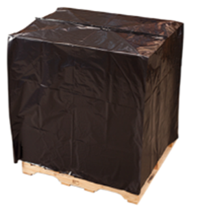 Poly Bag, 50x42x69, 2Mil,  Black, UVI, 65/Roll