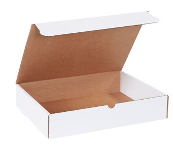 Inlock Mailer, 10x6x4, White, 
50/bndl