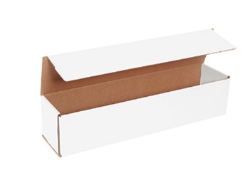 Mailer, Corrugated, 18x4x4, white, 50/bndl