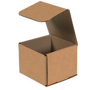 Box, corrugated in-lock
mailer, 5x5x4, kraft, 50/bndl