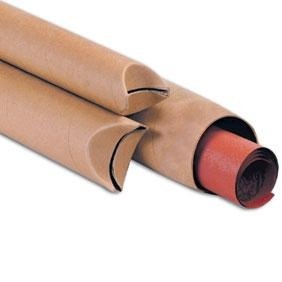 Mailing Tubes,3&quot;X24&quot;,Kraft,
Crimped Ends,24/Case