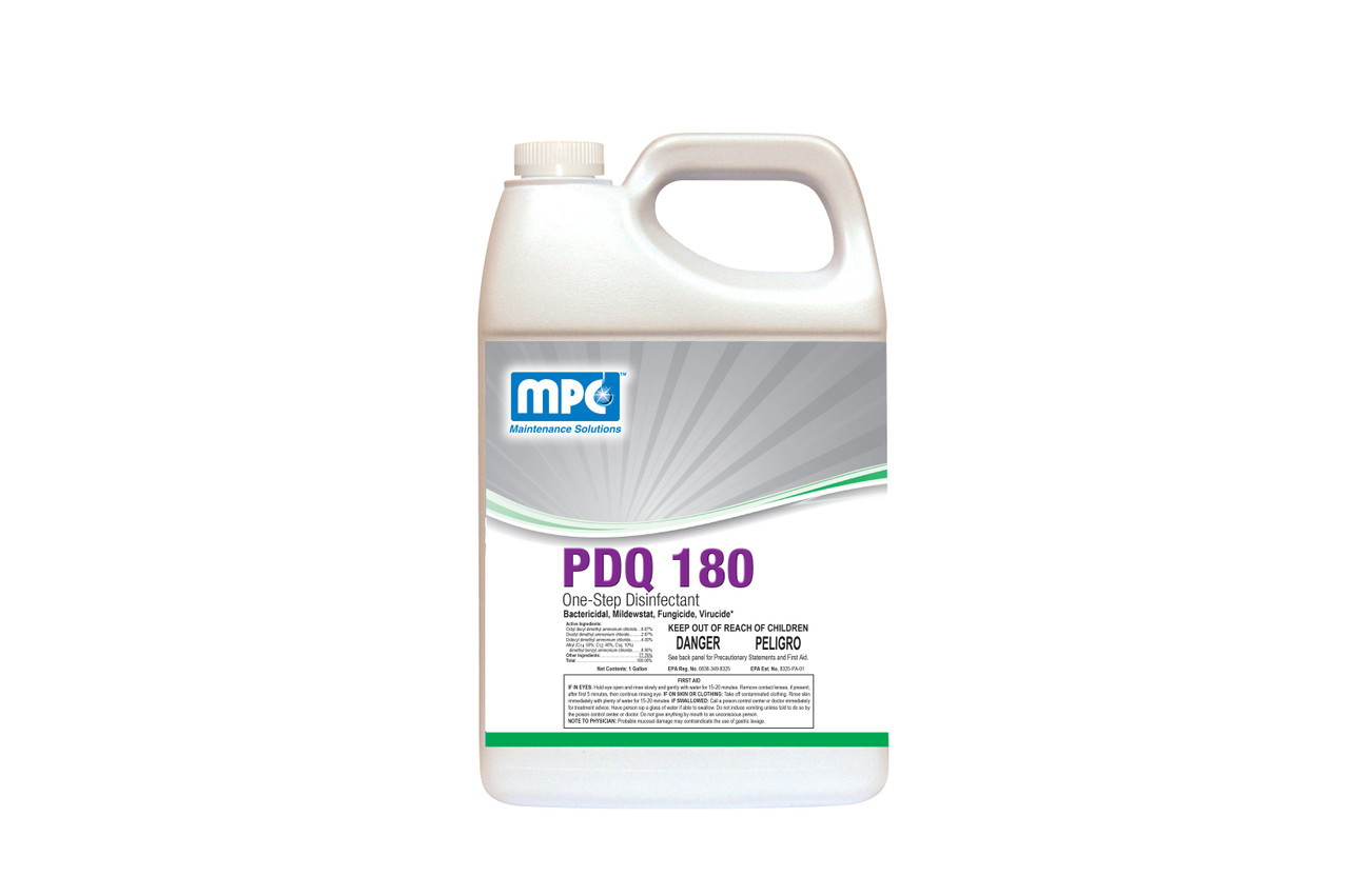 DISINFECTANT PDQ, 1/2 GALLON, 4/CS