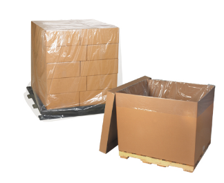 54 x 44 x 72" - 4 Mil Clear  Pallet Cover 25/rl