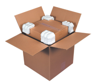 Foam Corner, 4 7/8x4x3 1/4 x 1  1/4 320/case