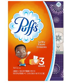 **DISCONTINUED**Tissue,  Facial, Puffs, 