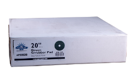 Performance Plus, Round Scrubber Pad, Green, 20&quot;,