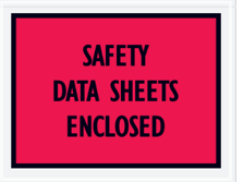 Safety Data Sheet Envelope, 
7&quot;x5-1/2&quot;, RED, 1000/CASEp, 
Hand, Dial Antimicrobial, 
Liquid, 4/Gallons/CASE