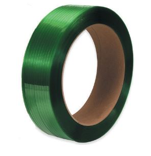 Strap, poly green 1/2x3600 
16x3 600# 2/cs