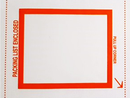 Tape, Label Protection, 5&quot; x 6&quot;, Pouch Tape, Tape Logic,