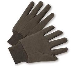 Gloves, Canvas, Jersey, 
Ladies, Brown
10OZ, 100% Cotton W/ Knitwrsit