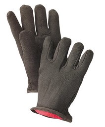 Gloves, Canvas, Jersey Men&#39;s,  Brown,