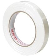 Tape,3/4&quot;X60Yd,Filament, Natural, 98#Tensile,