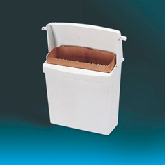 Feminine Hygiene, Bag, Waxed
Liners For
receptacles, 2 3/4 x 8 3/4 x 8
1/2, Brown, 250/cs.