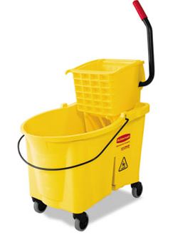 Bucket, Mop, Wringer, N-44QT
Wavebreak Combo w/Foot
Drain,Side Pressure Wringer