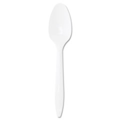 Spoon, Teaspoon,Dart White
5-7/8&quot;, polypro,Med.Wt,Bulk,
1000/Case