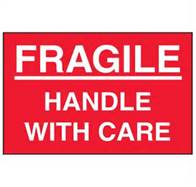 Label,&quot;Fragile/Handle W/Care&quot;
500=Roll, 3&quot;X5&quot;