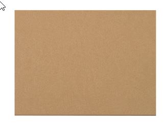 Corrugated Layer Pad,8-7/8x11-7/8&quot;,Kraft,