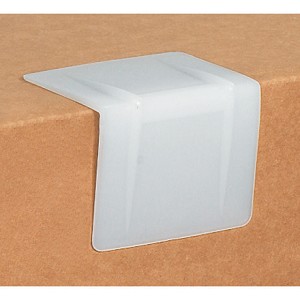 Edge Protector,Plastic,1.875&quot;
X 1&quot;, 3/4 Strap,1000/Cs,White