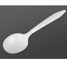 Spoon, 6&quot;, Soup, Dart, White
Med.Wt,Bulk Packed, 1,000/Case