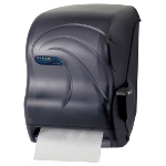 Dispenser,Towel, Roll, Lever-Blk W/Auto Transfer