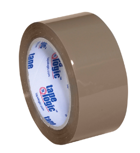 Tape, 2&quot;x55yd 3.5 mil tan, 36  rolls/cs