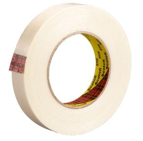 Tape, Filament, 1&quot; x 60 yds,
6.6 mil, 3&quot; Core, 3M #898, 36
rls/cs