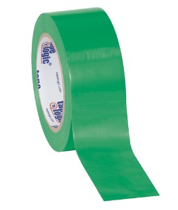 Tape, Safety, 2&quot;x36yd, Solid 
Vinyl, 6Mil, Green, 24rl/Case