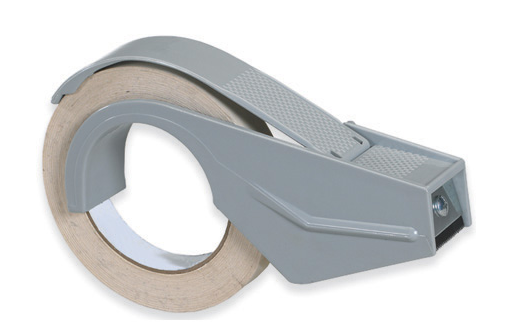 Tape Dispenser, Carton Sealing, 1&quot; Tape, Filament,