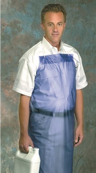 Apron, #CB-45,35X45, Blue  Vinyl