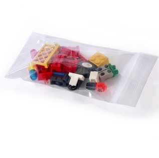 Poly Bag, 3X4, 2 Mil,
Ziplock, Clear, 1,000/Case