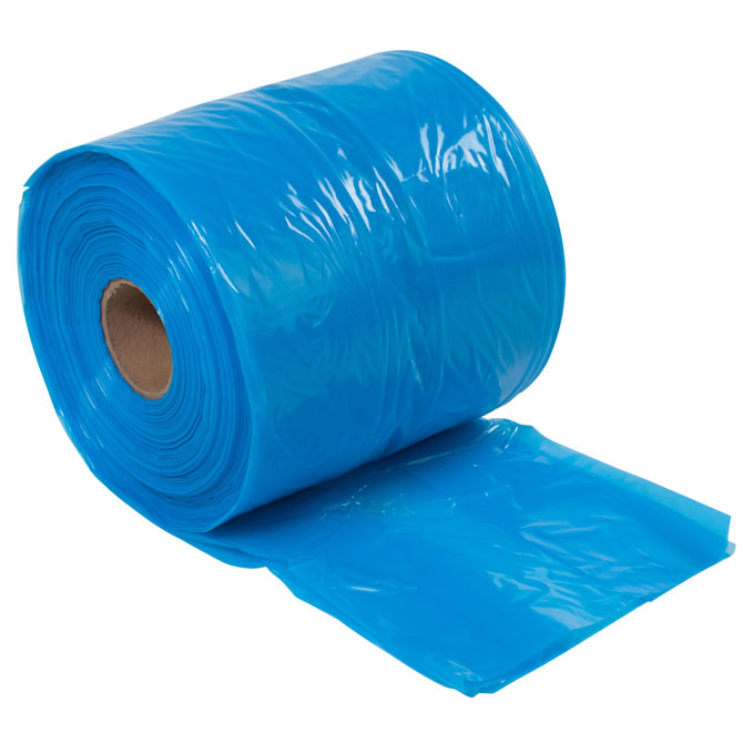 52&quot;x44&quot;x80&quot;, 3 MIL,Blue Tint,Nylon, Gusseted Bags, 25