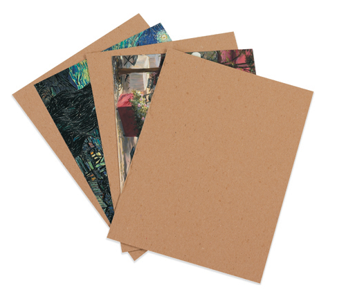 9X12X.030 PLAIN CHIPBOARD 640/CS