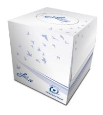 Tissue, Facial, cube box, white, 8.37&quot;x8.07&quot;, 36/case