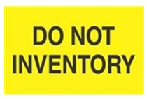 3 x 5&quot; Do Not Inventory
Label, 500/Roll