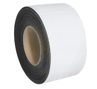 3&quot; x 50&#39;, white, reusable, 
magnetic warehouse labels, 
1 roll/cs