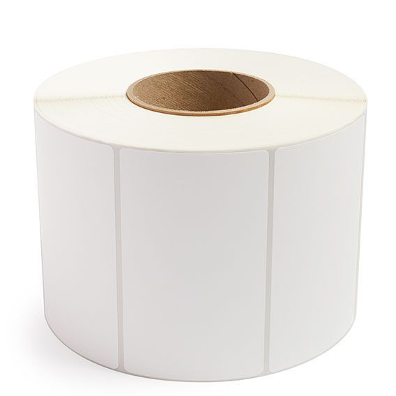 Label, 3&quot;x5&quot; Thermal Transfer 
white, 1200/roll, 8 rls/cs,
3&quot; core