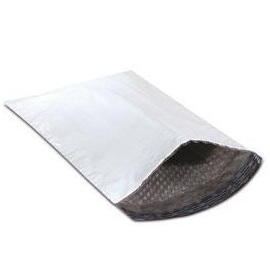 Mailer, 8-1/2x14-1/2, size 3, white poly bubble, 100/case