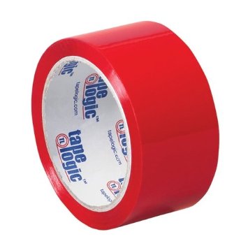 Tape, Red,2&quot;x110yds, 2mil, Acrylic,36/cs