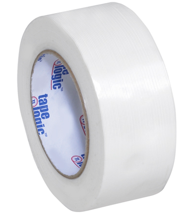 Tape, Filament, 2&quot; x 60 yds,
180 lbs Tensile Strength,
Tape Logic 1400, Glass
Reinforced, 24 rls/cs