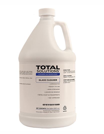 Cleaner, Glass, 4X1 Gal/Case
With Ammonia